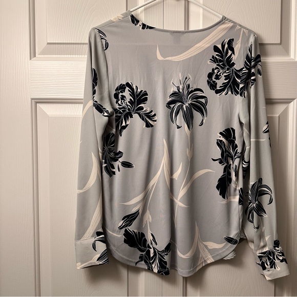 Ann taylor mixed media printed Blouse - Picture 2 of 3